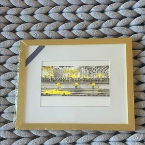 Louis Vuitton Monaco framed post card art Print framed